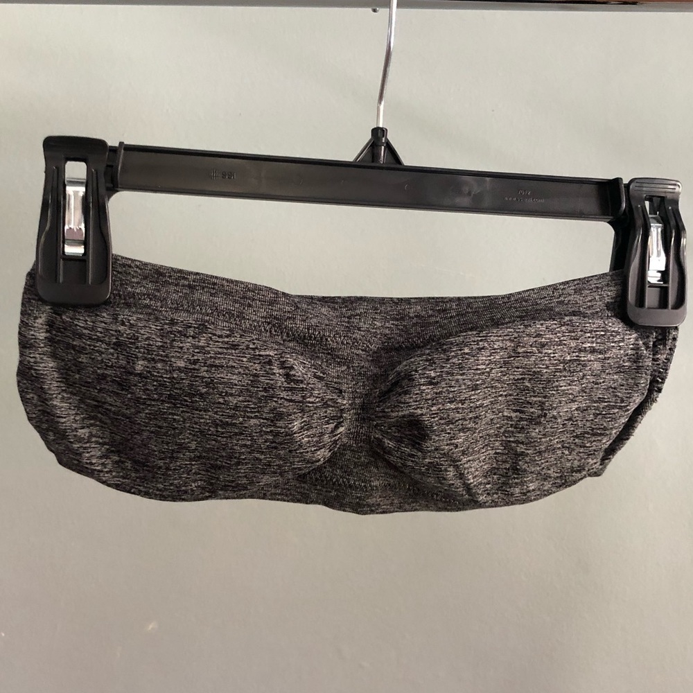 Black and grey bandeau